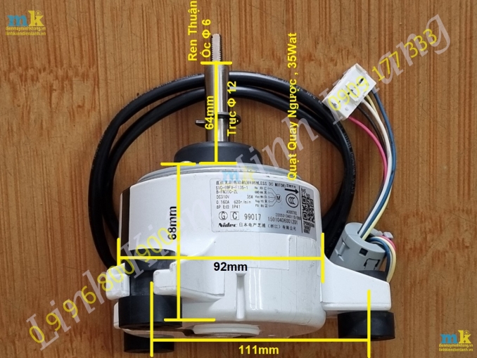 ( SP1809 ) Quạt Điều Hòa B-FN35C-ZL Công Suất 35W
